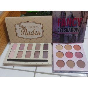 The Nudes & Fancy eyeshadow palettes